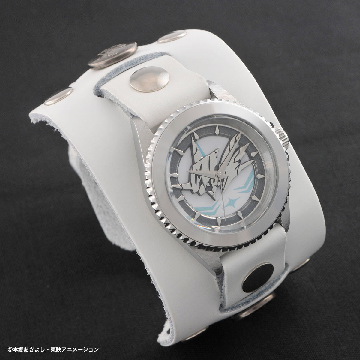 Digimon Adventure Red Monkey Silver 925 High End Model White Watch
