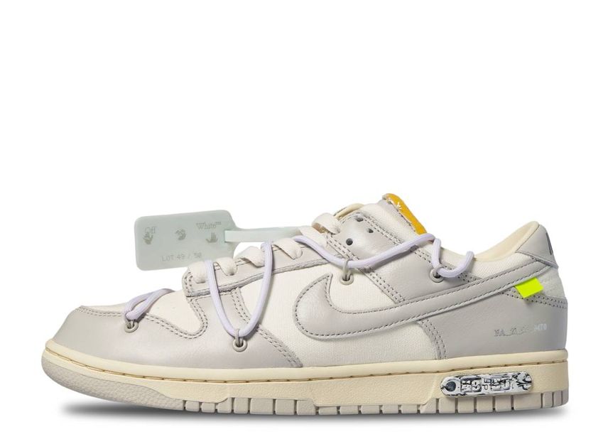 OFF-WHITE × NIKE DUNK LOW 1 OF 50 