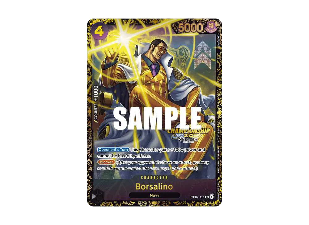 Borsalino SR-P [OP02-114] [EN](Promotional Card 