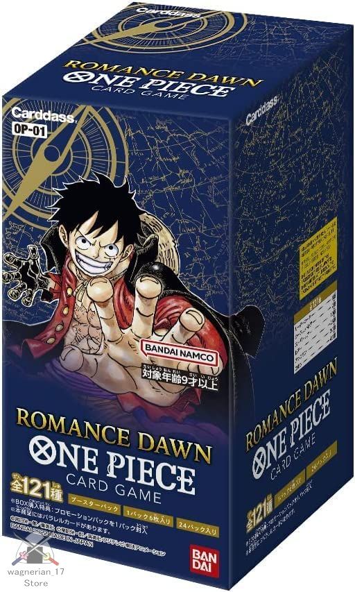 ONE PIECE Card Game ROMANCE DAWN [OP-01] 12 boxes (1 sealed case) –  wagnerian17store