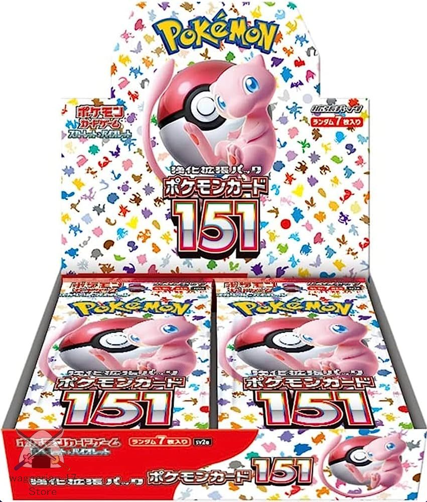 Pokémon Card Game Scarlet u0026 Violet 151 BOX