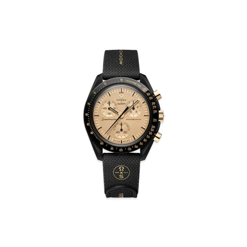 Swatch x OMEGA Mission To The Moon 1969 "Gold"
