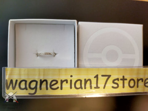 Pokemon Mew Silver Ring