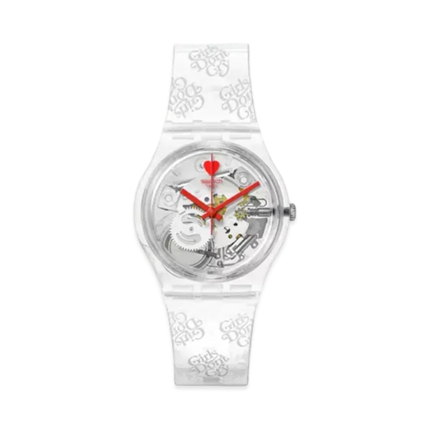 VERDY x Swatch GIRLS DON'T CRY By Verdy "White" SO28Z129