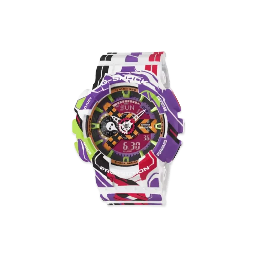 Casio G-Shock x Evangelion 110 Series GA-110EVA30-7AJR "White"