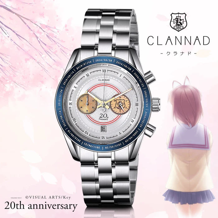 CLANNAD 20th Anniversary Chronograph Watch – wagnerian17store CLANNAD 20th Anniversary Chronograph Watch – wagnerian17store