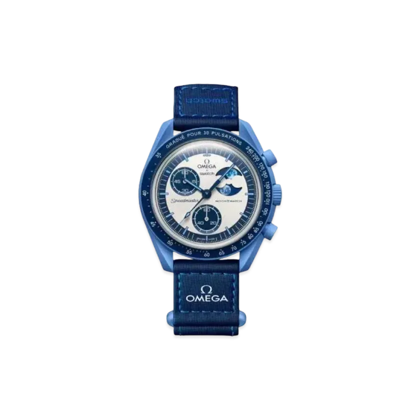 Swatch x OMEGA Mission to The Super Blue Moonphase "Blue"