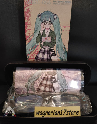 Hatsune Miku Eyewear Collection Glasses MIKU-005 No Degree PC Lens