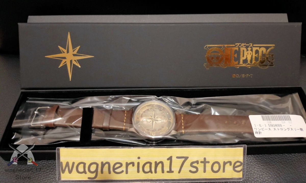 ONE PIECE STRONG THREE Official License Watch Luffy Zoro Sanji