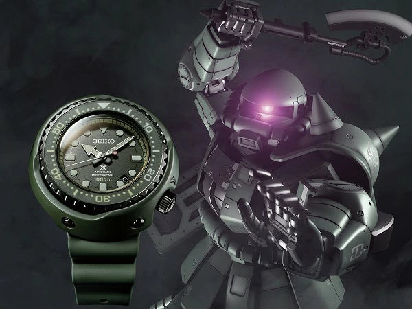 Gundam 40th Anniversary Zaku Limited Model Watch SEIKO PROSPEX Limited 1000