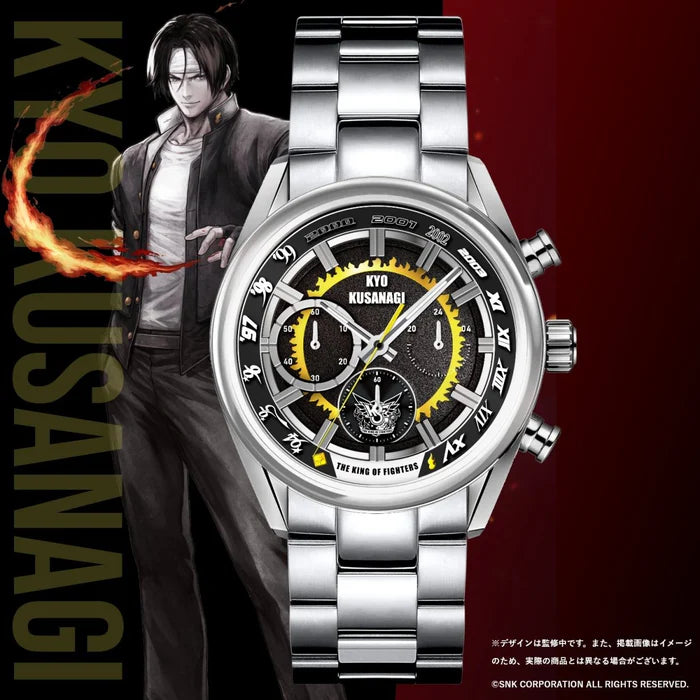 【PRE-ORDER】THE KING OF FIGHTERS 30TH ANNIVERSARY Chronograph Watch Kyo Kusanagi