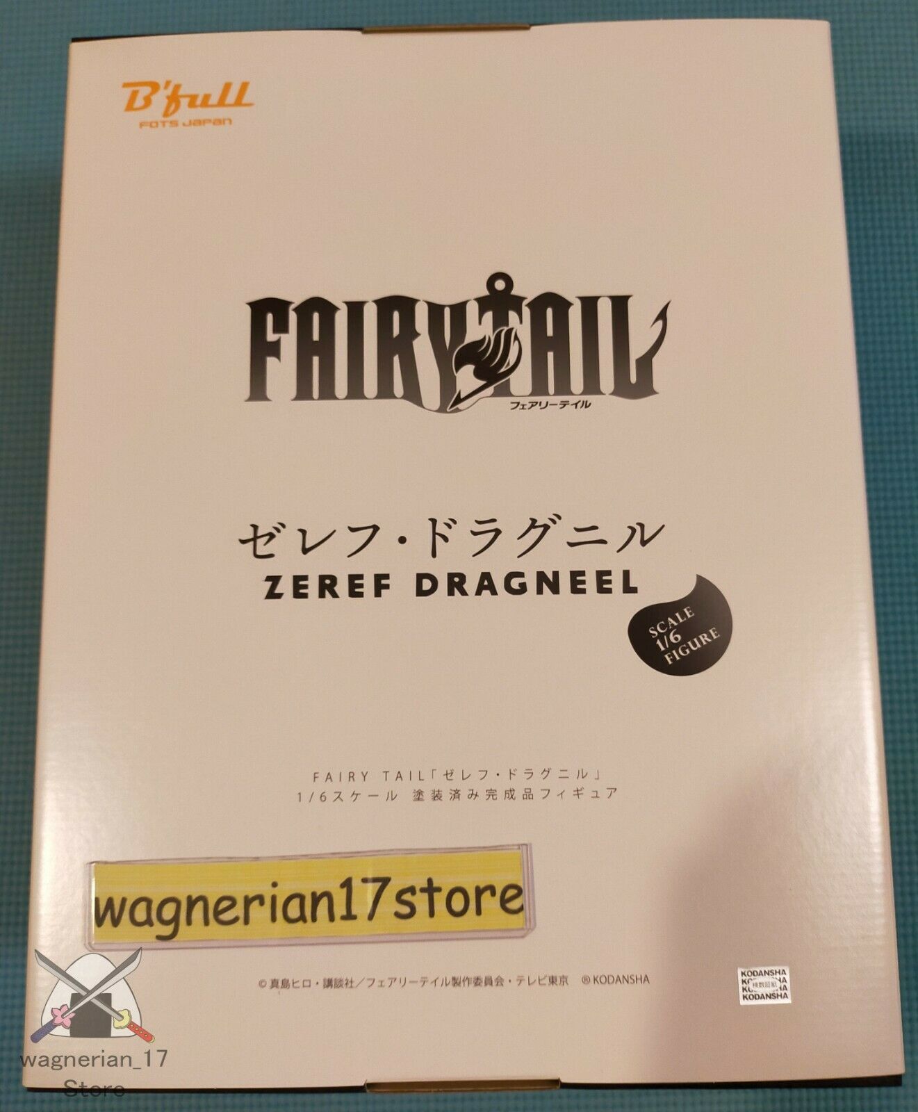 Fairy Tail Zeref Dragneel 1/6 Scale Figure Limited 300