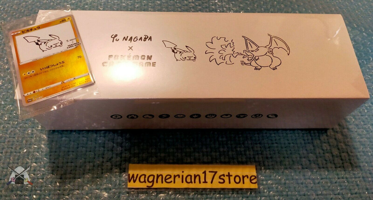 YU NAGABA x Pokemon Card Game Special BOX and Pikachu Promo