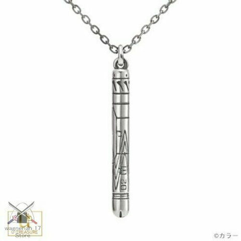 EVANGELION Entry Plug Unit 02 Ver. Silver Necklace Asuka