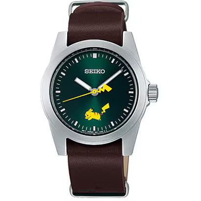 Pokemon Pikachu Green Model Watch SCXP177 Seiko Selection Limited 1200