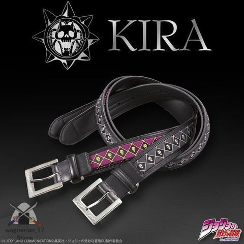 【PRE-ORDER】 JoJo's Bizarre Adventure Kira Yoshikage Leather Belt