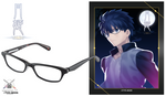 Tsukihime A piece of blue glass moon Shiki Tono Model Glasses Flame No Degree Demo Lens