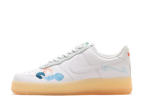 Mayumi Yamase x Nike Air Force 1 Flyleather "White" Sneakers Shoes