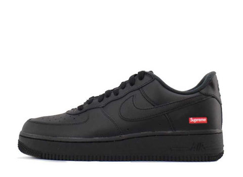 Supreme × Nike Air Force 1 Low "Black" Sneakers Shoes