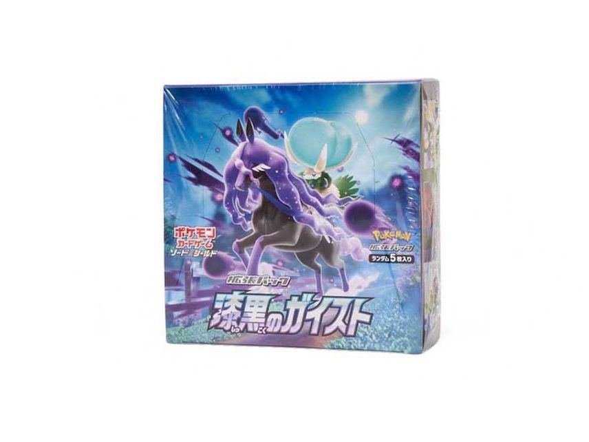 Pokémon Card Sword & Shield Jet Black Geist Box
