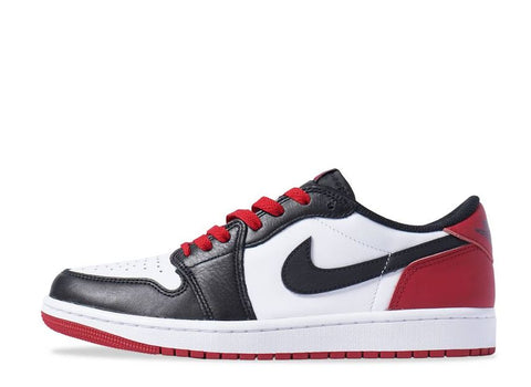Nike Air Jordan 1 Retro Low OG "Black Toe" Sneakers Shoes