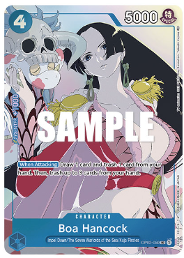 ONE PIECE Card Game Boa Hancock UC [OP02-059] [EN](Promotional Card "GIFT COLLECTION 2023")