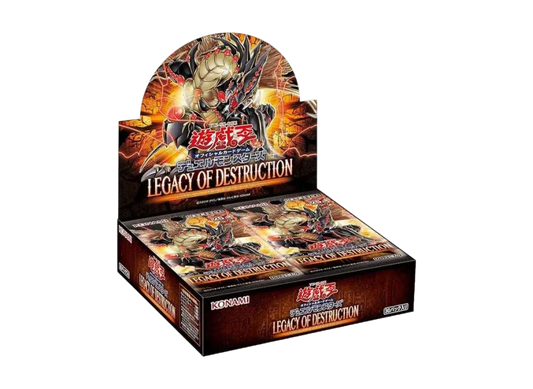 Yu-Gi-Oh OCG Duel Monsters LEGACY OF DESTRUCTION Box