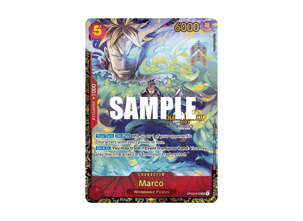 Marco SR [OP03-013] [EN](Promotional Card "Championship 2023 Offline Regional Top 32")