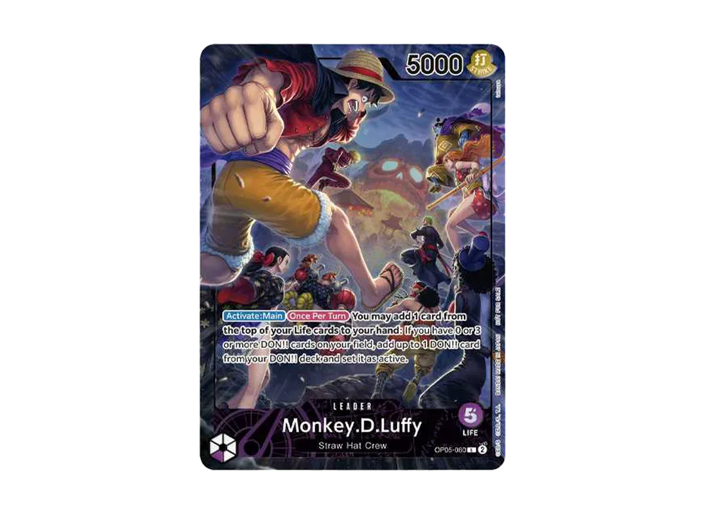 Monkey.D.Luffy L [OP05-060] [EN](PSA Exclusive Collaboration Promo Card)