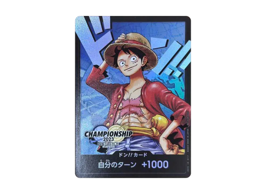 DON!! Card : Monkey.D.Luffy Champion Ship 2023 World Final Prize