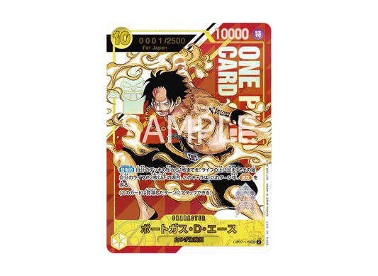 Portgas D Ace SEC-P [OP07-119] Flagship Battle