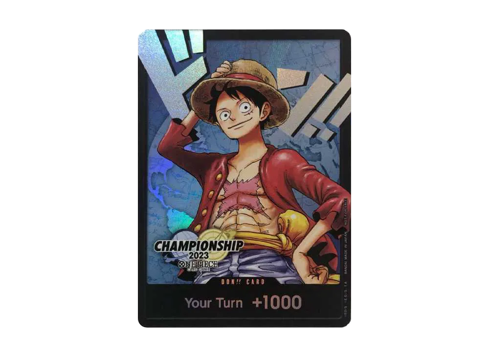 DON!! Card : Monkey.D.Luffy [EN](Champion Ship 2023 World Final Prize )