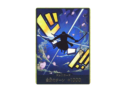DON!! Card : Roronoa Zoro Super Parallel