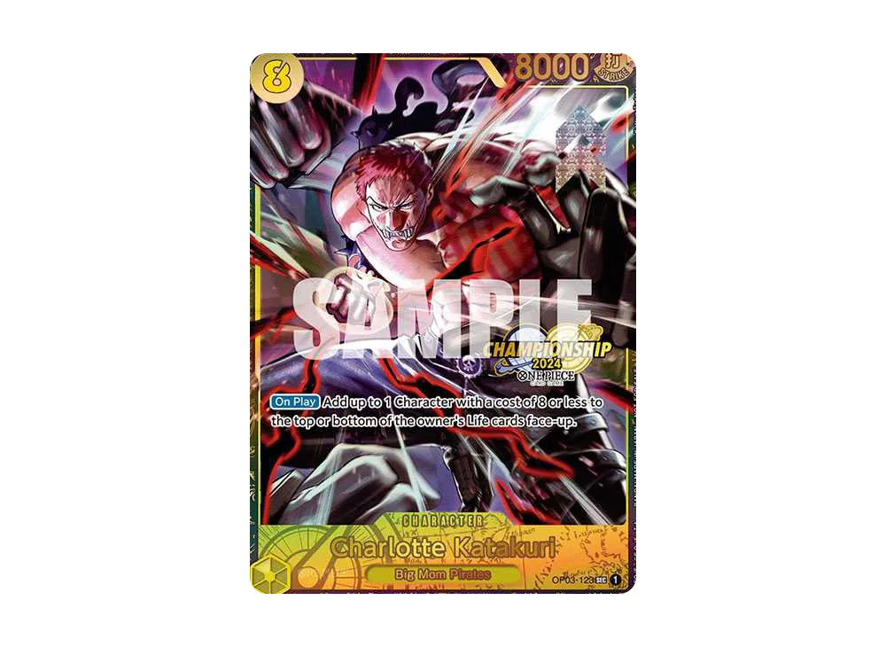 Charlotte Katakuri SEC [OP03-123] [EN](Promotional Card "Championship 2024 Offline Regional Top 16")