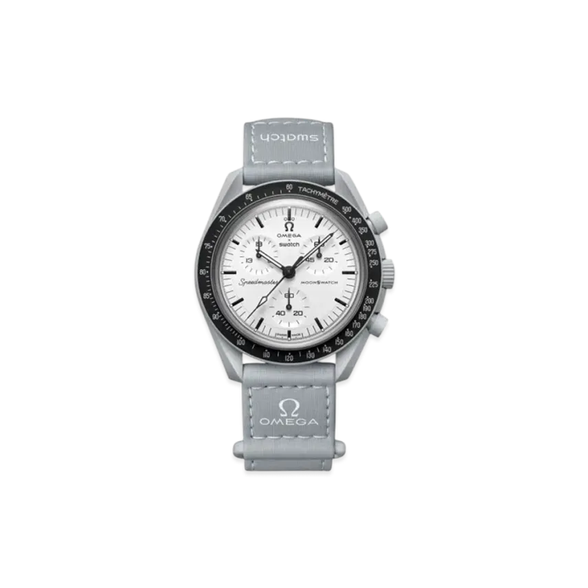 Swatch x OMEGA BIOCERAMIC MoonSwatch 1965 "Gray/White" SO33M106
