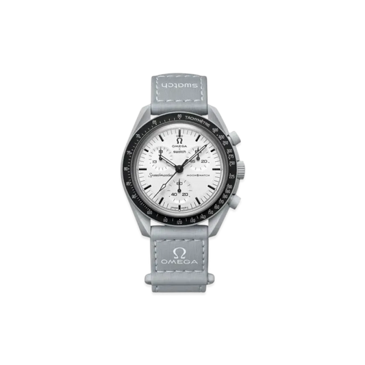 Swatch x OMEGA BIOCERAMIC MoonSwatch 1965 "Gray/White" SO33M106