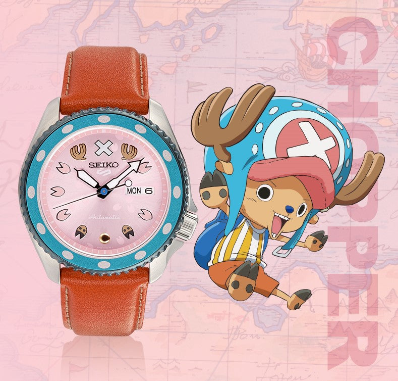 ONE PIECE Tony Tony Chopper Model Watch SEIKO 5 SPORTS [SRPH07K1]