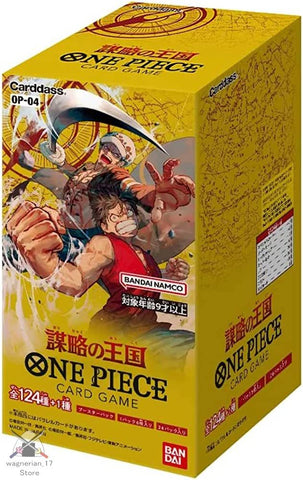 ONE PIECE Card Game Kingdom of Conspiracies [OP-04] 12 boxes (1 sealed case)