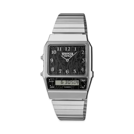 Casio x Stranger Things AQ-800EST-1AJR "Silver"