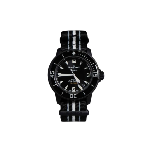 Blancpain x Swatch Bioceramic Scuba Fifty Fathoms Collection "Ocean of Storms"