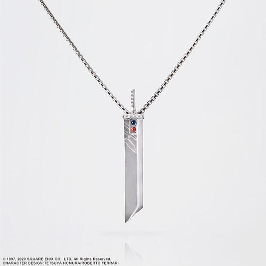 Final Fantasy VII Remake Silver Necklace Buster Sword