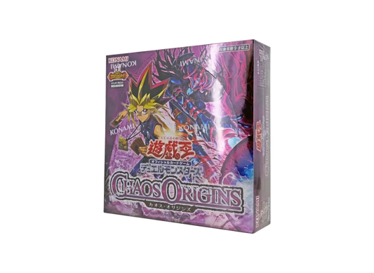 Yu-Gi-Oh OCG Duel Monsters CHAOS ORIGINS JP Edition Box