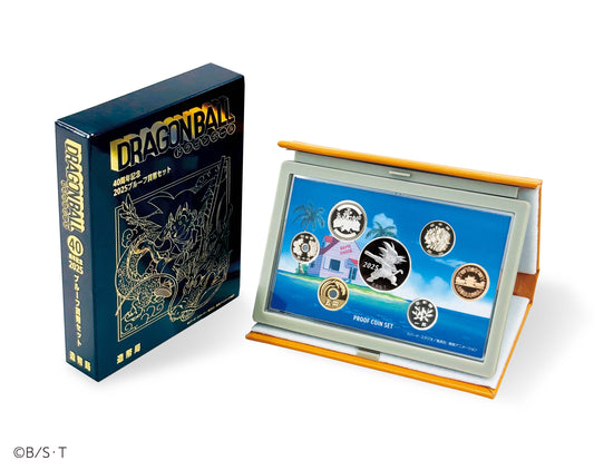 【PRE-ORDER】Dragon Ball 40th Anniversary 2025 Proof Coin Set