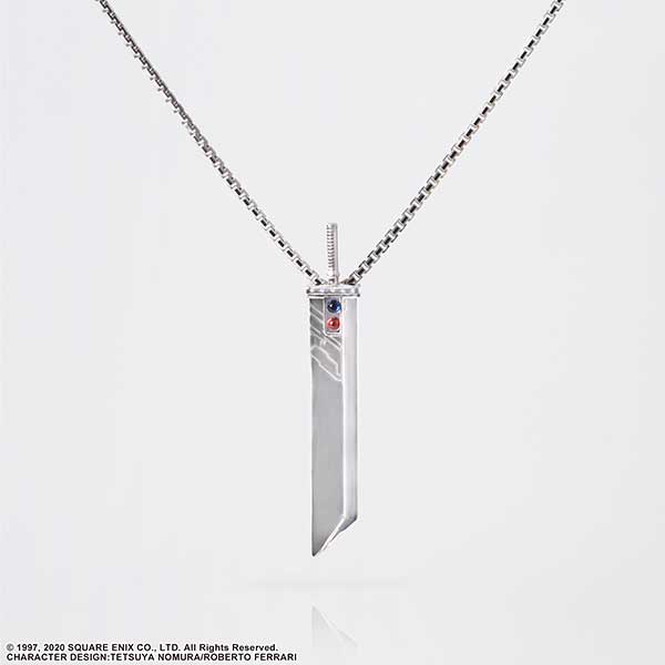 Final Fantasy VII Remake Silver Necklace Buster Sword [Limited Edition]