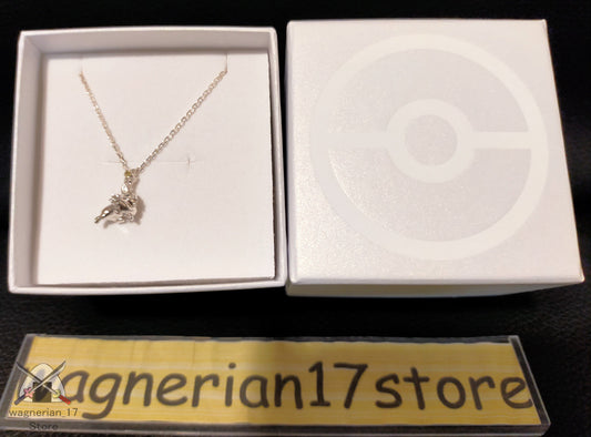Pokemon Yamper Silver Necklace