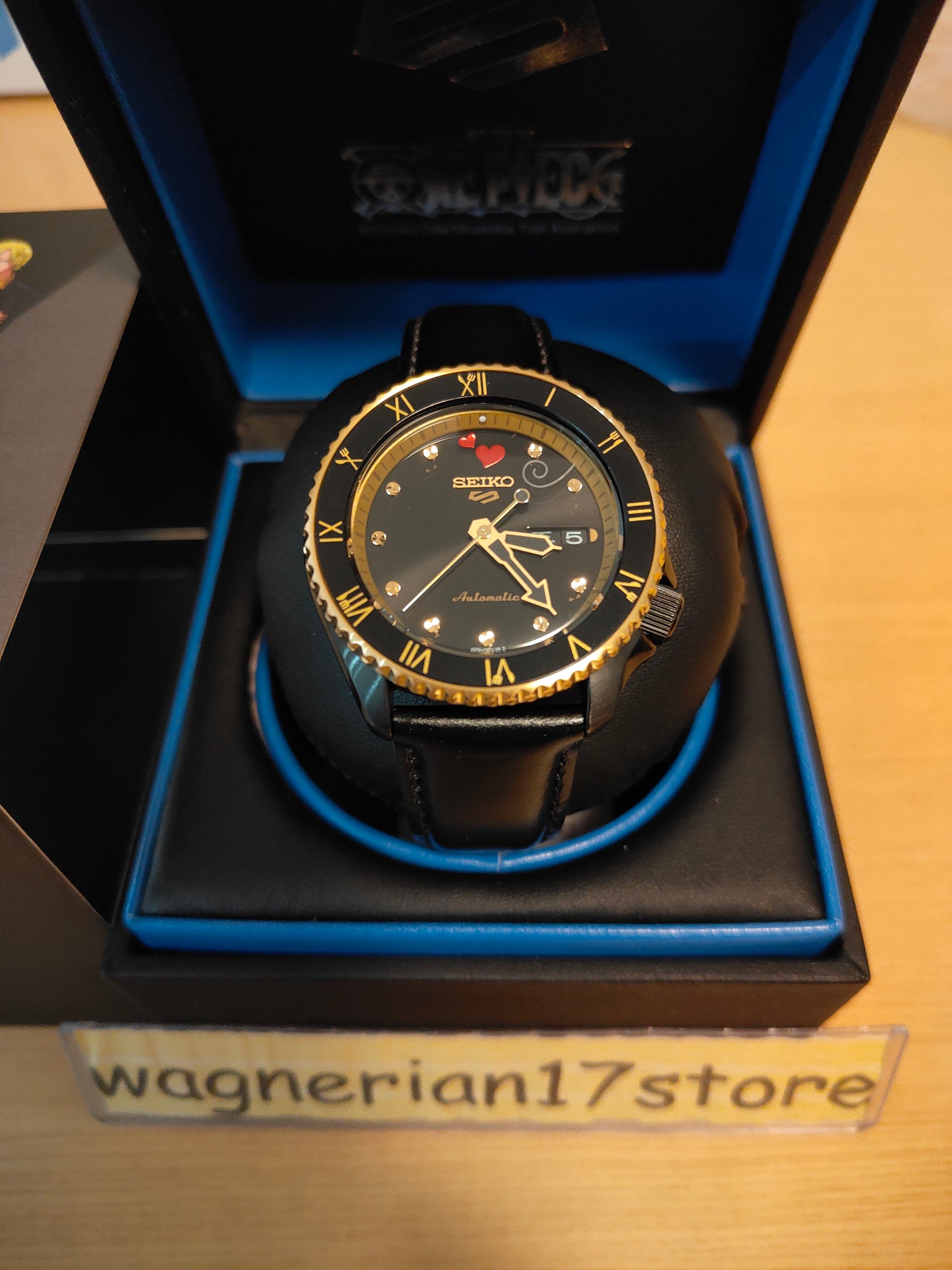ONE PIECE Sanji Model Watch SEIKO 5 SPORTS [SRPF64K1]
