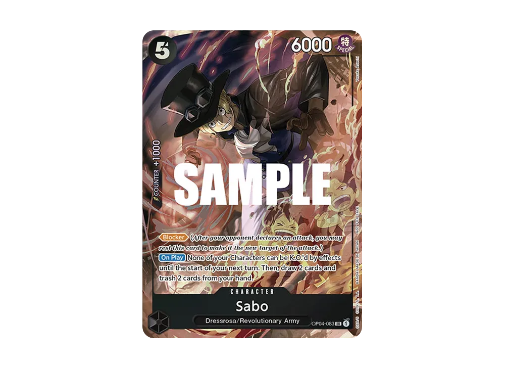 Sabo SR [OP04-083] [EN](Promotional Card "Winner prize for Sealed Battle 2023 Vol.1")