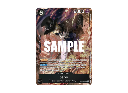 Sabo SR [OP04-083] [EN](Promotional Card "Winner prize for Sealed Battle 2023 Vol.1")