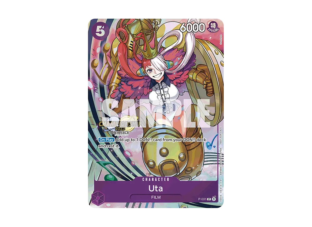 Uta P [P-031] [EN](Promotional Card "Championship 2023 Event Pack Finalist Ver.")