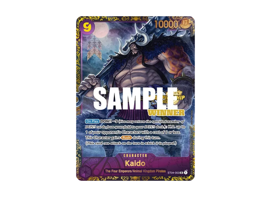 Kaido : 1st Place SR [ST04-003] [EN](Promotional Card "2023 Championship Finals")